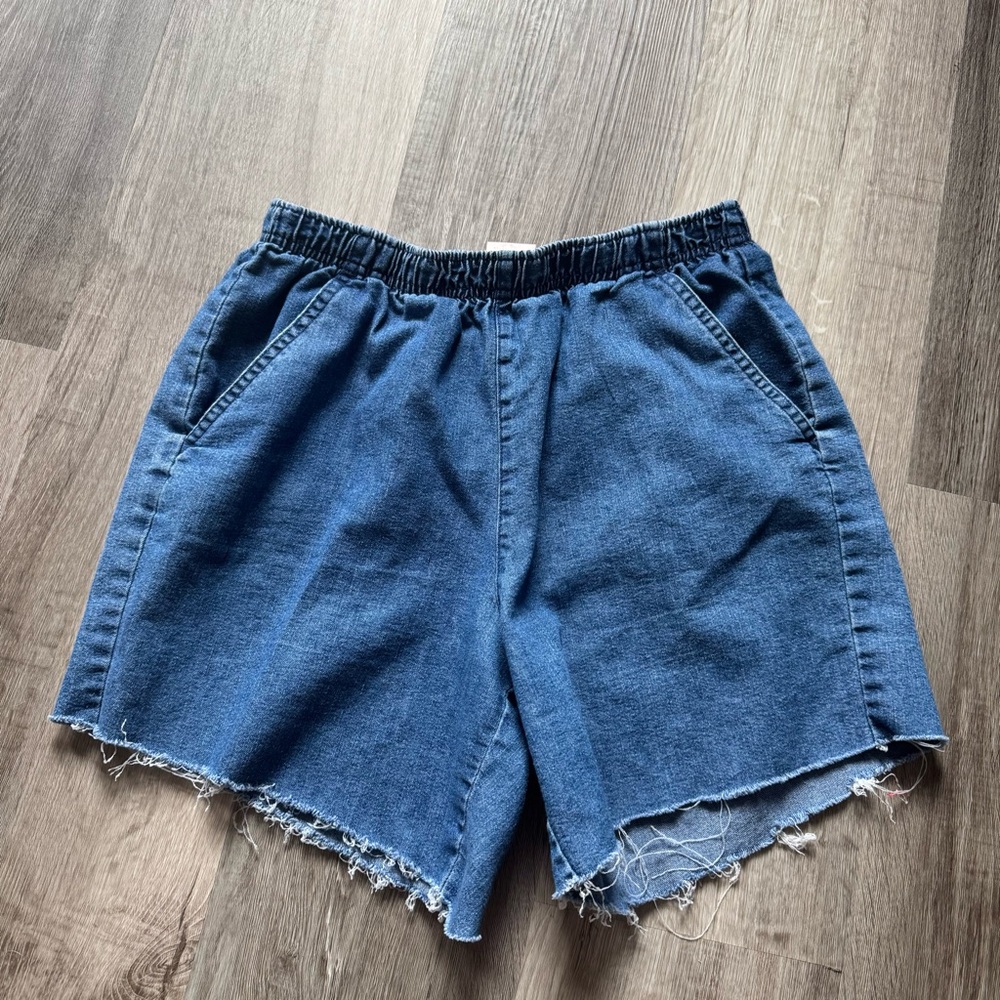 Denim Blue Women's Shorts